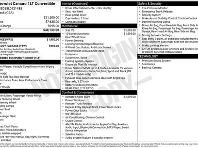 Used 2020 Chevrolet Camaro LT w/ RS Package