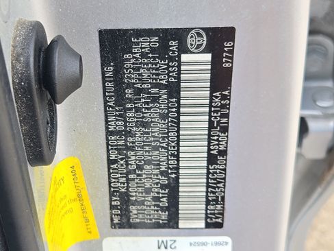 Used 2011 Toyota Camry SE w/ Fleet Convenience Pkg FWD image 47