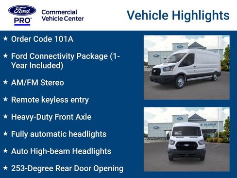 New 2026 Ford Transit 250 148 Medium Roof image 3