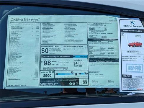 New 2026 BMW i4 M60 w/ Premium Package AWD/4WD image 18