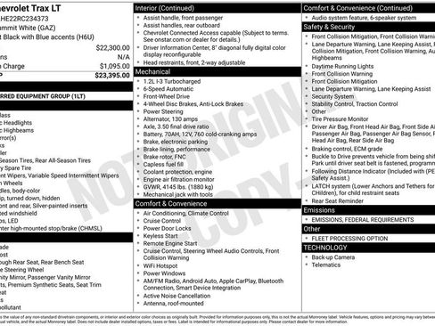 Used 2024 Chevrolet Trax LT image 15