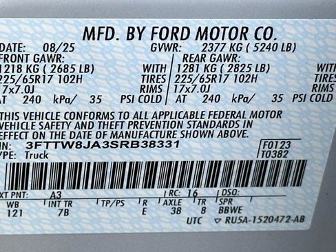 New 2025 Ford Maverick XLT w/ XLT Luxury Package image 48