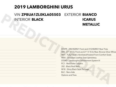 Used 2019 Lamborghini Urus AWD/4WD image 12