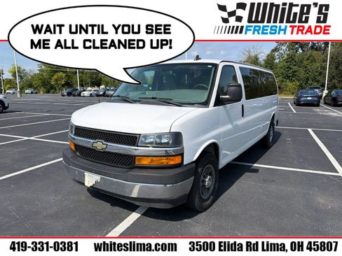 Used 2018 Chevrolet Express 3500 LT w/ LT Preferred Equipment Group RWD image 1