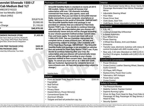 Used 2015 Chevrolet Silverado 1500 LT w/ LT Convenience Package image 7