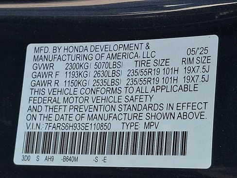 Certified 2025 Honda CR-V Sport Touring image 28