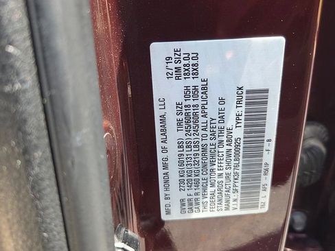 Used 2020 Honda Ridgeline RTL-E image 6