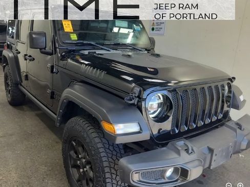 Used 2022 Jeep Wrangler Unlimited Sport AWD/4WD image 1