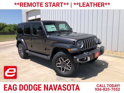 New 2025 Jeep Wrangler Unlimited Sahara w/ Safety Group AWD/4WD image 1