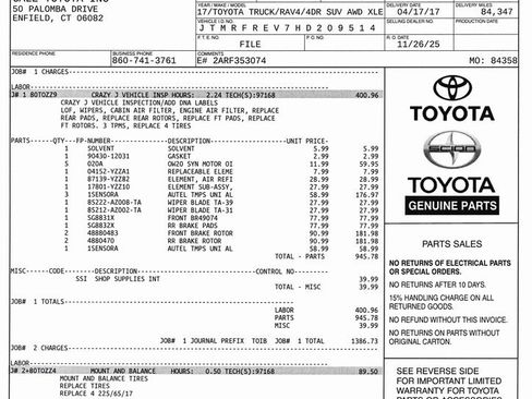 Used 2017 Toyota RAV4 XLE image 10