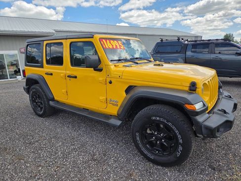 Used 2020 Jeep Wrangler Unlimited Sport S AWD/4WD image 3