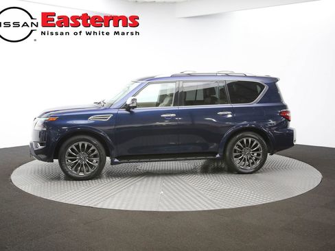 Used 2023 Nissan Armada Platinum w/ Captain's Chairs Package AWD/4WD image 62