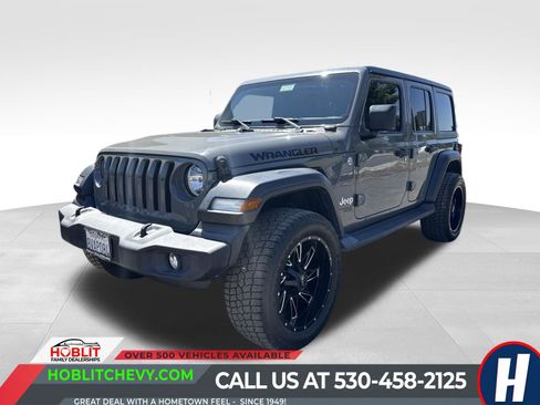 Used 2020 Jeep Wrangler Unlimited Sport S AWD/4WD image 1