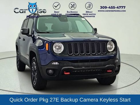 Used 2017 Jeep Renegade Trailhawk AWD/4WD image 1