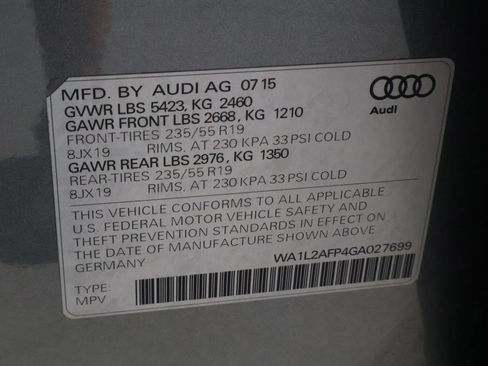 Used 2016 Audi Q5 2.0T Premium Plus w/ Technology Package image 23