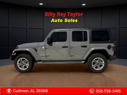 Used 2021 Jeep Wrangler Unlimited Sahara image 1