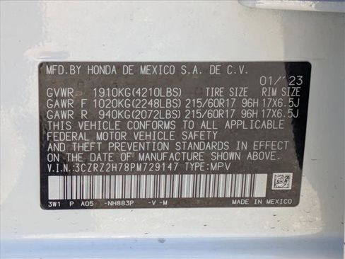 Used 2023 Honda HR-V EX-L image 26