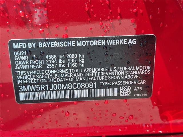 Used 2021 BMW 330i Sedan w/ Premium Package RWD image 26