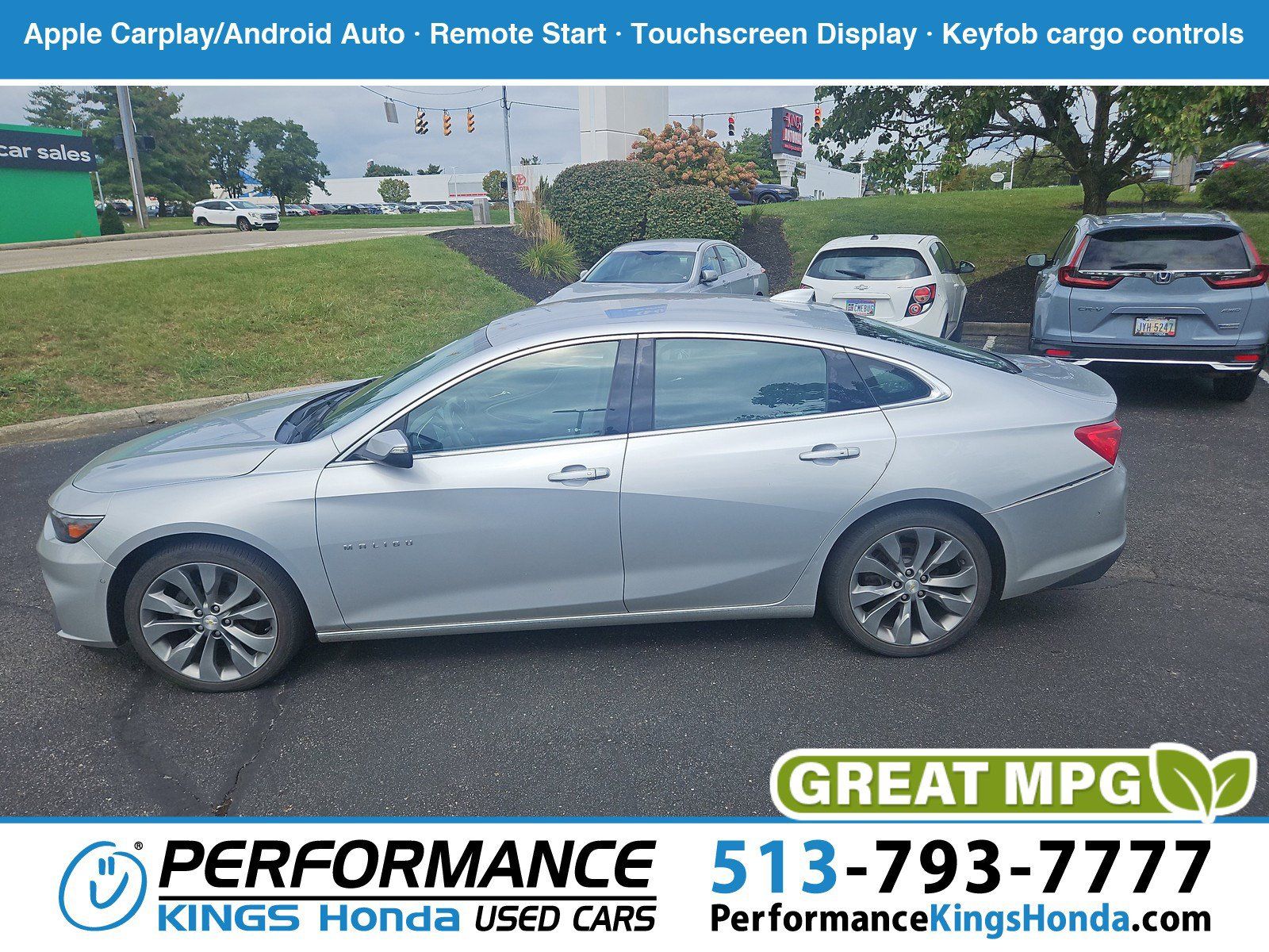 Used 2016 Chevrolet Malibu Premier w/ Driver Confidence Package II FWD image 1