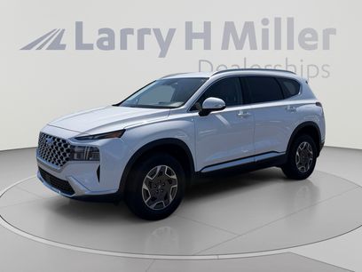 Used 2021 Hyundai Santa Fe Blue