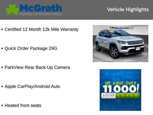 Used 2025 Jeep Compass Limited AWD/4WD image 5