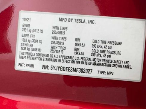 Used 2021 Tesla Model Y Long Range AWD/4WD image 34