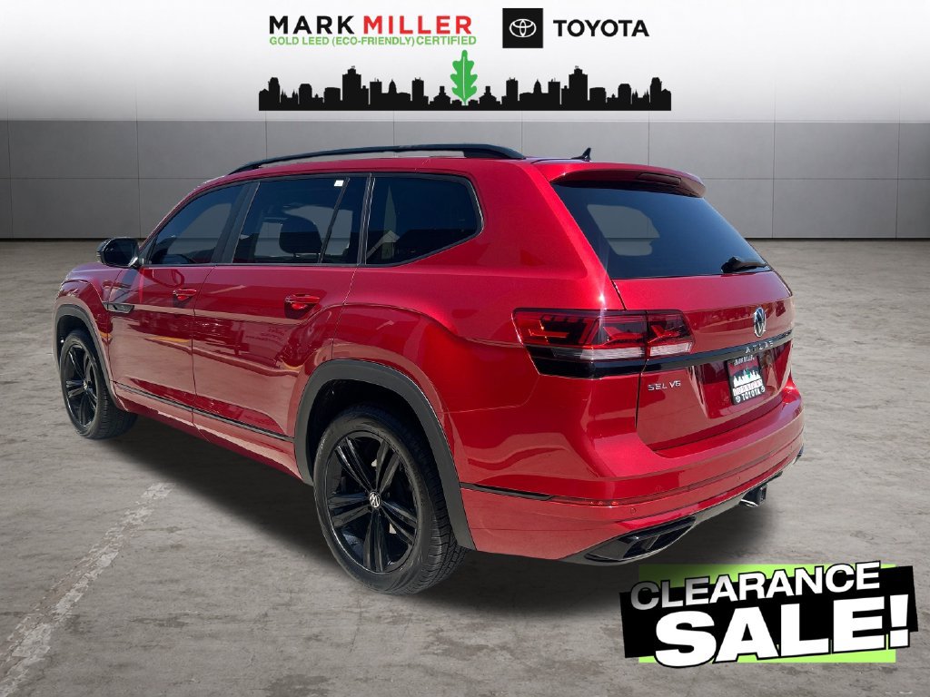 Used 2023 Volkswagen Atlas SEL R-Line AWD/4WD image 3