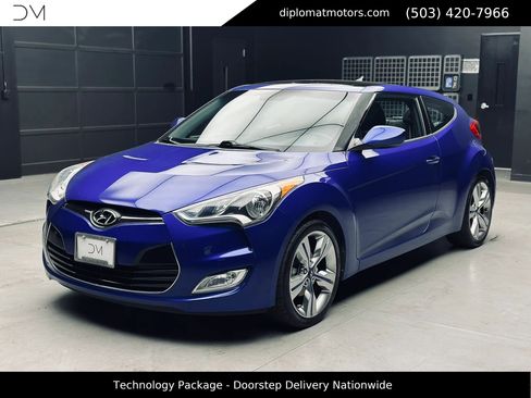 Used 2014 Hyundai Veloster w/ Technology Package 03 FWD image 1