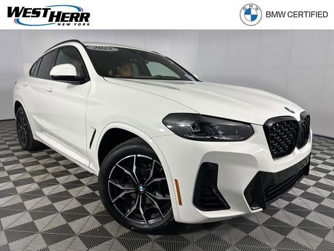 Certified 2025 BMW X4 xDrive30i w/ M Sport Package AWD/4WD image 1