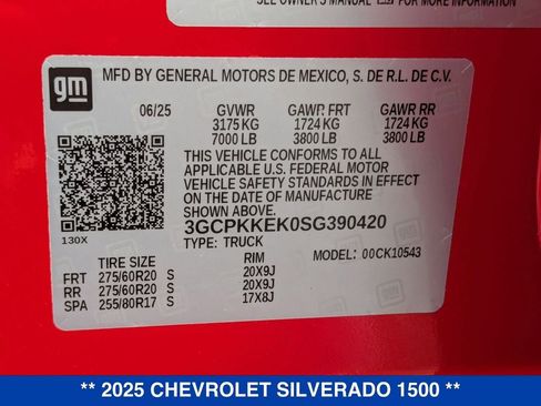 New 2025 Chevrolet Silverado 1500 LT image 37