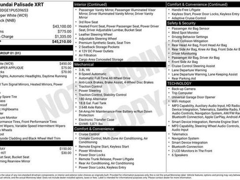 Used 2023 Hyundai Palisade XRT AWD/4WD image 1