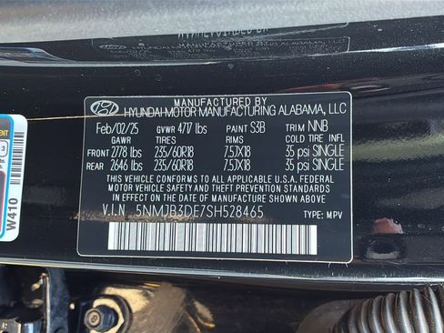 Certified 2025 Hyundai Tucson SEL FWD image 34
