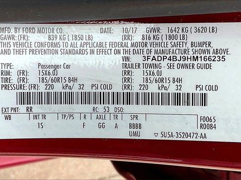 Used 2017 Ford Fiesta SE image 32