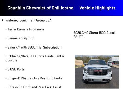 New 2026 GMC Sierra 1500 Denali w/ Denali Reserve Package AWD/4WD image 25