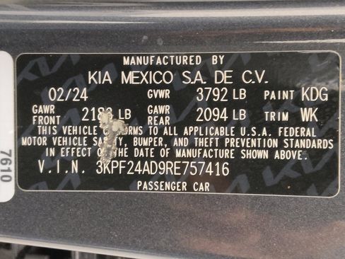 Used 2024 Kia Forte LXS FWD image 33