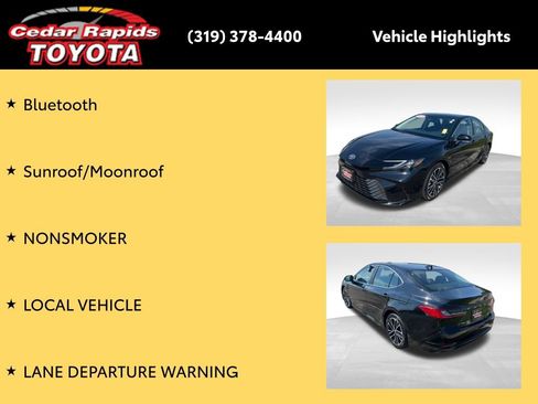 Certified 2025 Toyota Camry XLE FWD image 23