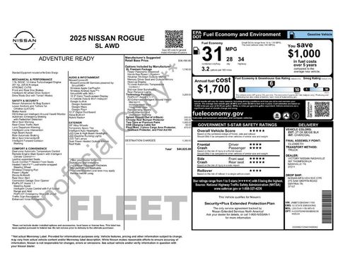 Used 2025 Nissan Rogue SL w/ Tech Package AWD/4WD image 23