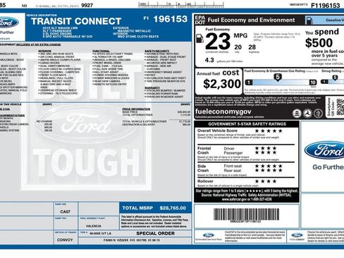 Used 2015 Ford Transit Connect XLT FWD image 48
