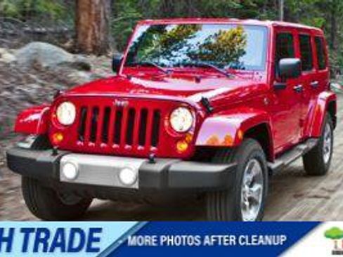 Used 2014 Jeep Wrangler Unlimited Sahara w/ Katzin Premium Leather Group image 1