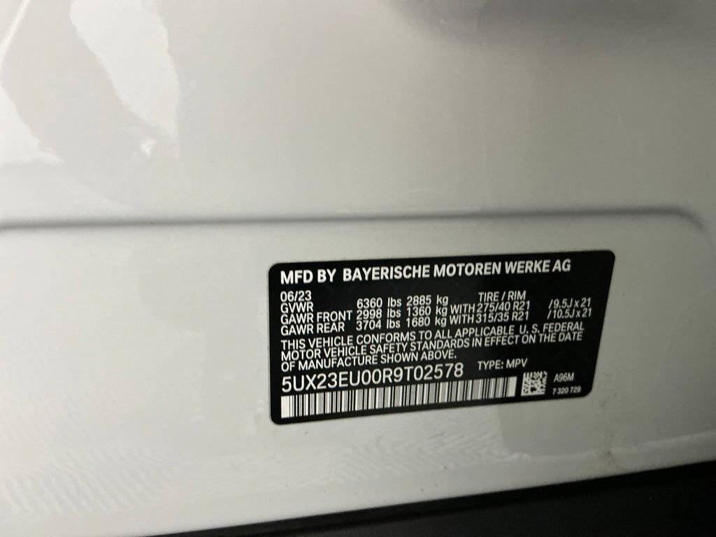 Certified 2024 BMW X5 xDrive40i w/ Parking Assistance Package AWD/4WD image 35