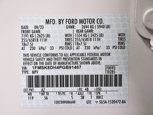 Used 2023 Ford Explorer XLT w/ Equipment Group 202A image 16