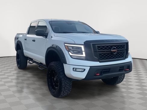 Used 2021 Nissan Titan PRO-4X w/ Off Road Protection Package image 1
