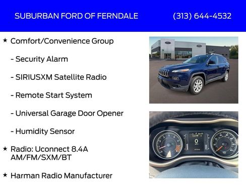 Used 2015 Jeep Cherokee Latitude w/ Comfort/Convenience Group AWD/4WD image 21