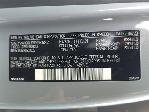 Used 2024 Volvo XC90 T8 Plus image 49