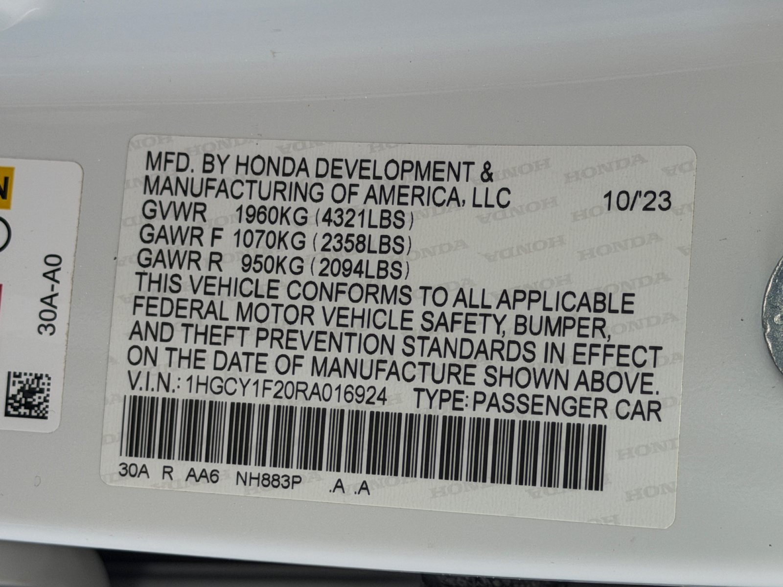 Used 2024 Honda Accord LX image 32