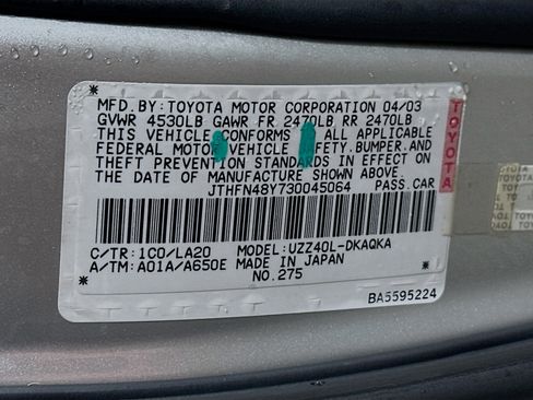 Used 2003 Lexus SC 430 Convertible image 29