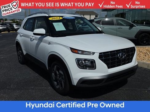Certified 2024 Hyundai Venue SEL FWD image 1