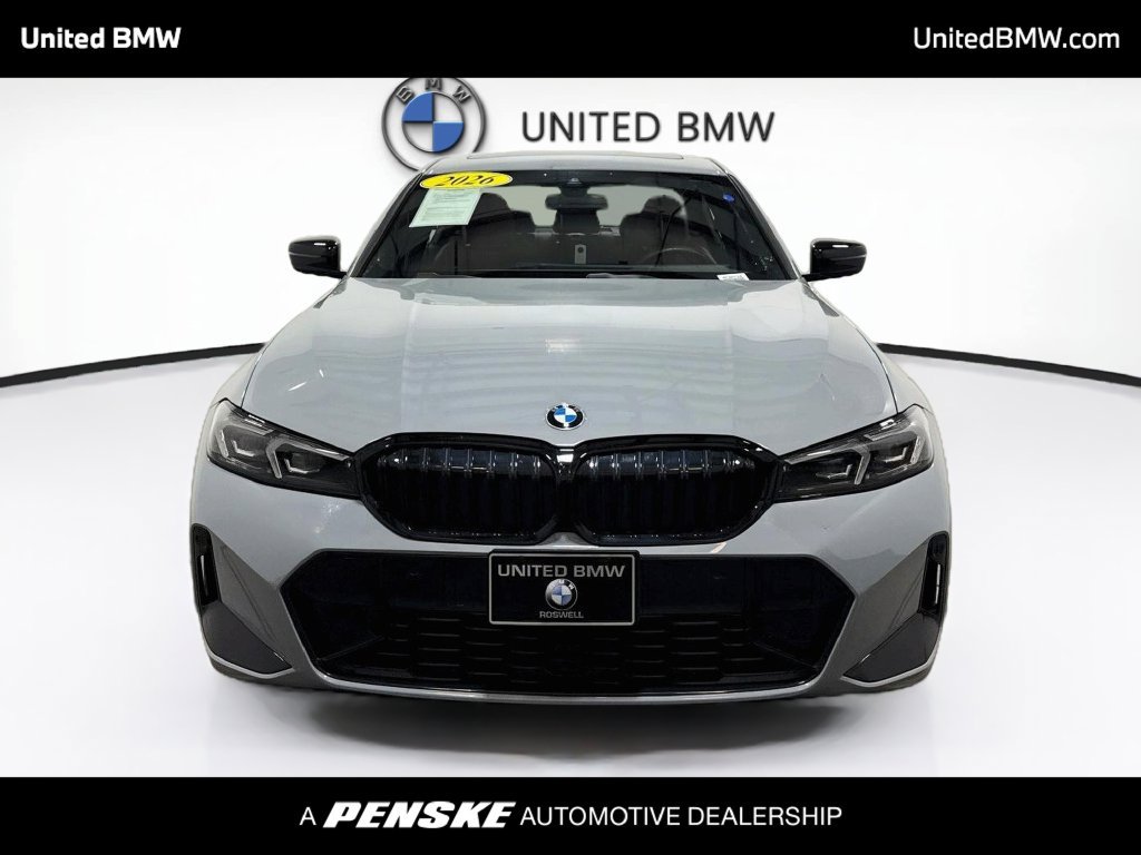 Certified 2026 BMW 330i Sedan w/ M Sport Package RWD image 2