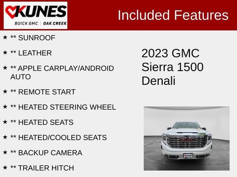 Used 2023 GMC Sierra 1500 Denali AWD/4WD image 2