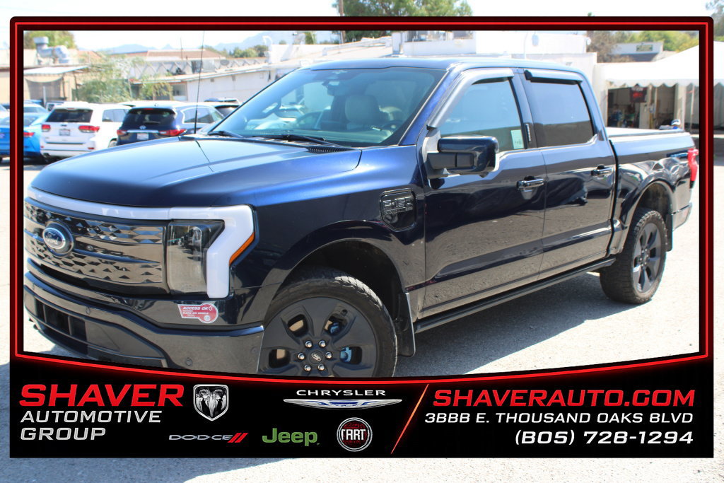 Used 2023 Ford F150 Lightning Platinum AWD/4WD image 1